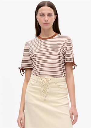 Janet tee Caramel Brown Stripe Baum Und Pferdgarten 